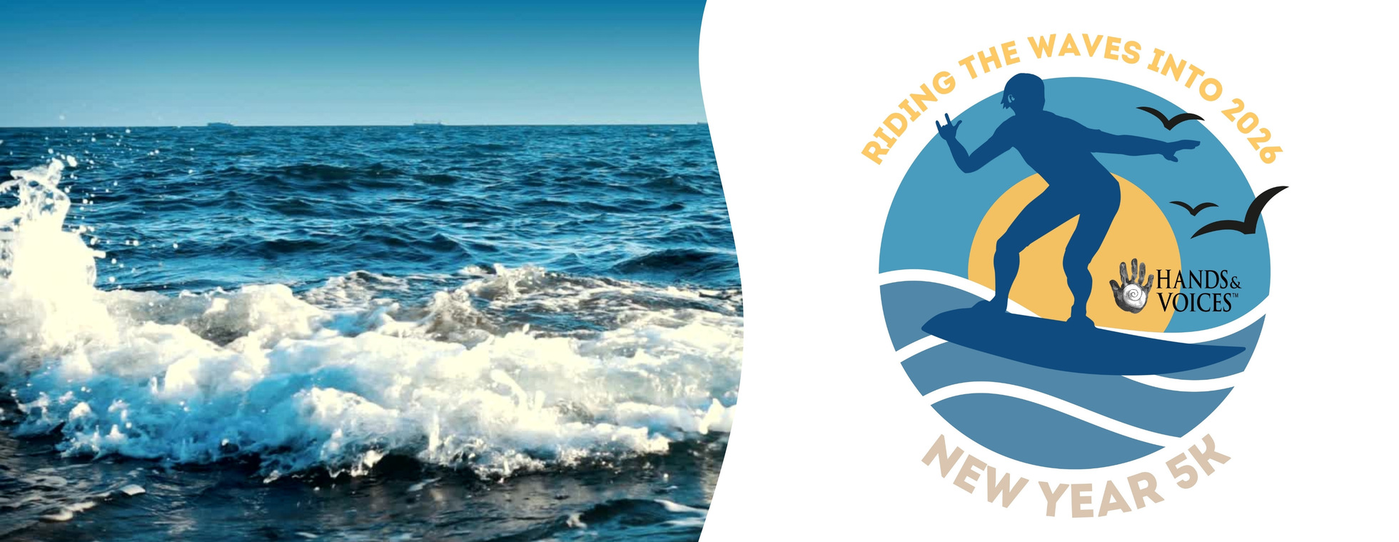 Hands & Voices New Year 5K: Riding the Waves into 2026
